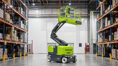 When do personnel lifts with electric drive make sense indoors?