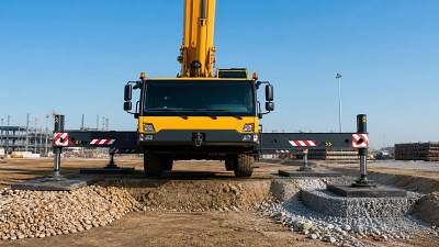 How to evaluate outrigger safety systems for mobile cranes on uneven ground