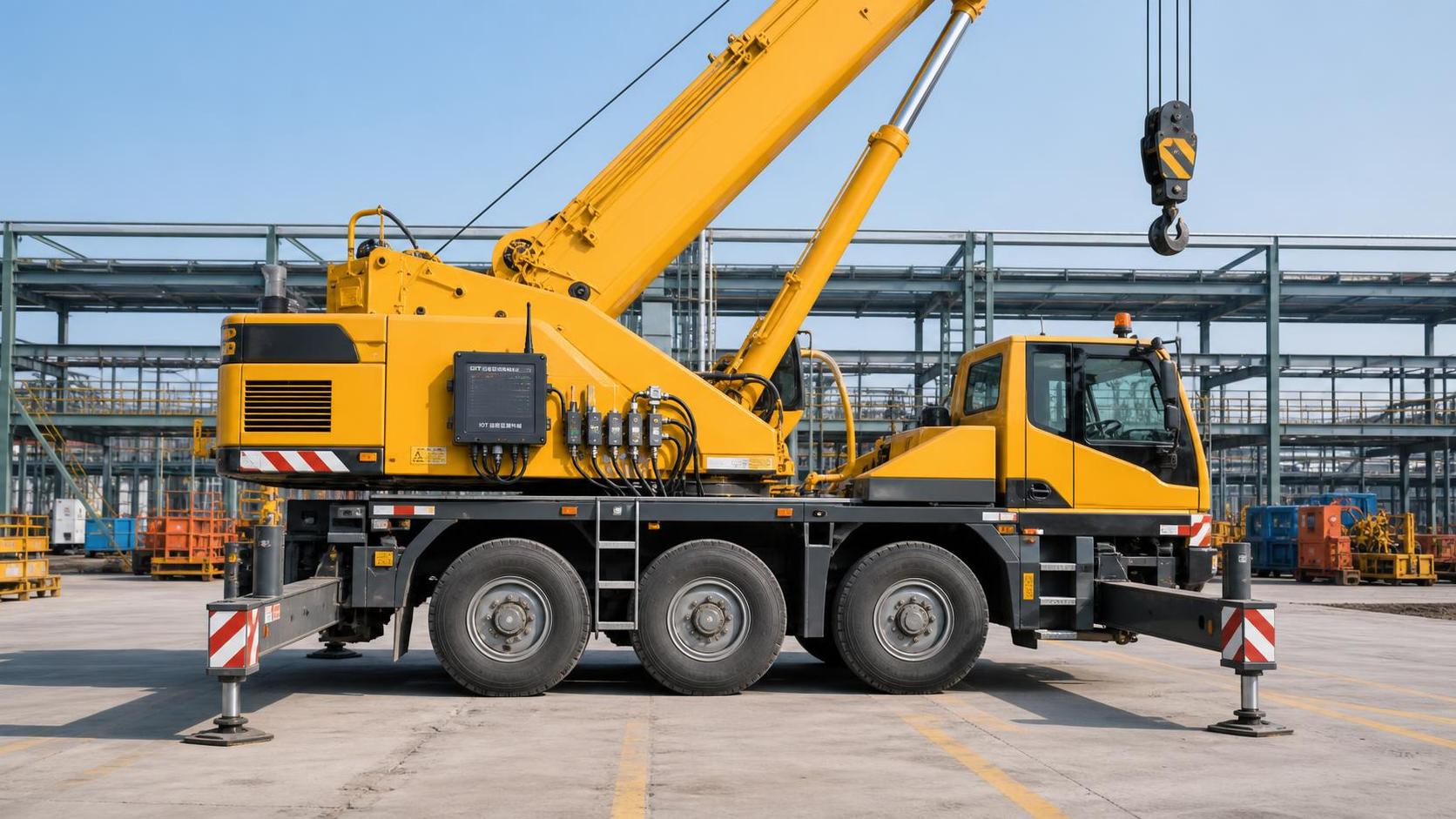 When lifting IoT systems for mobile cranes reduce downtime