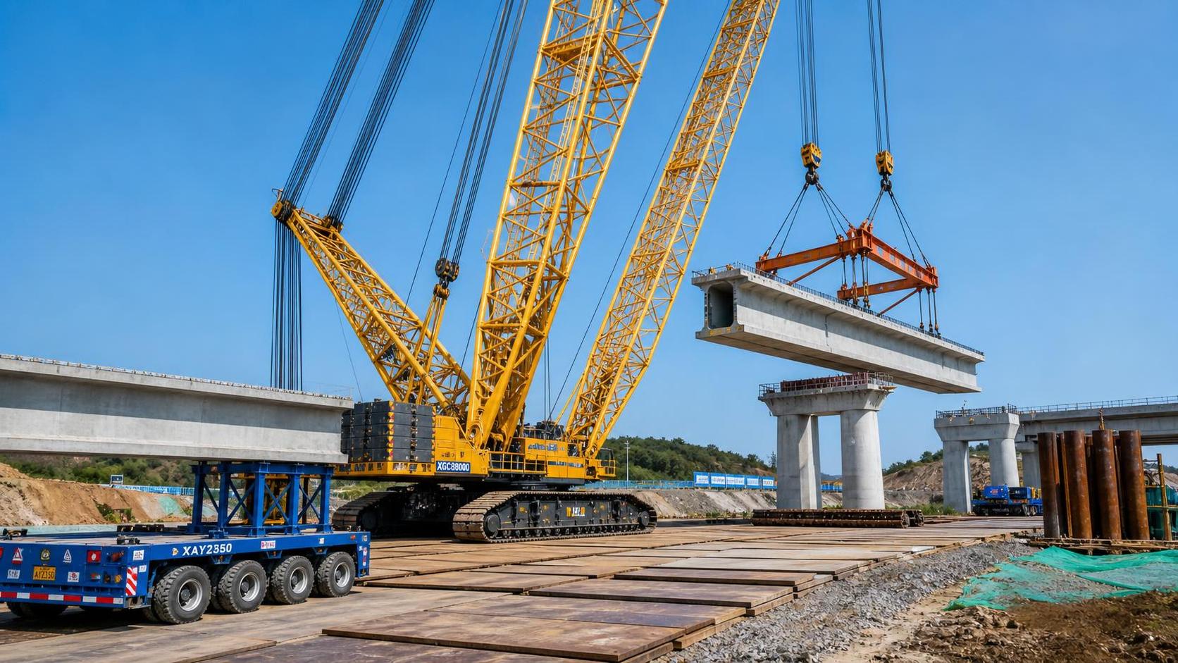 What determines the bridge lifting operations price for a project?