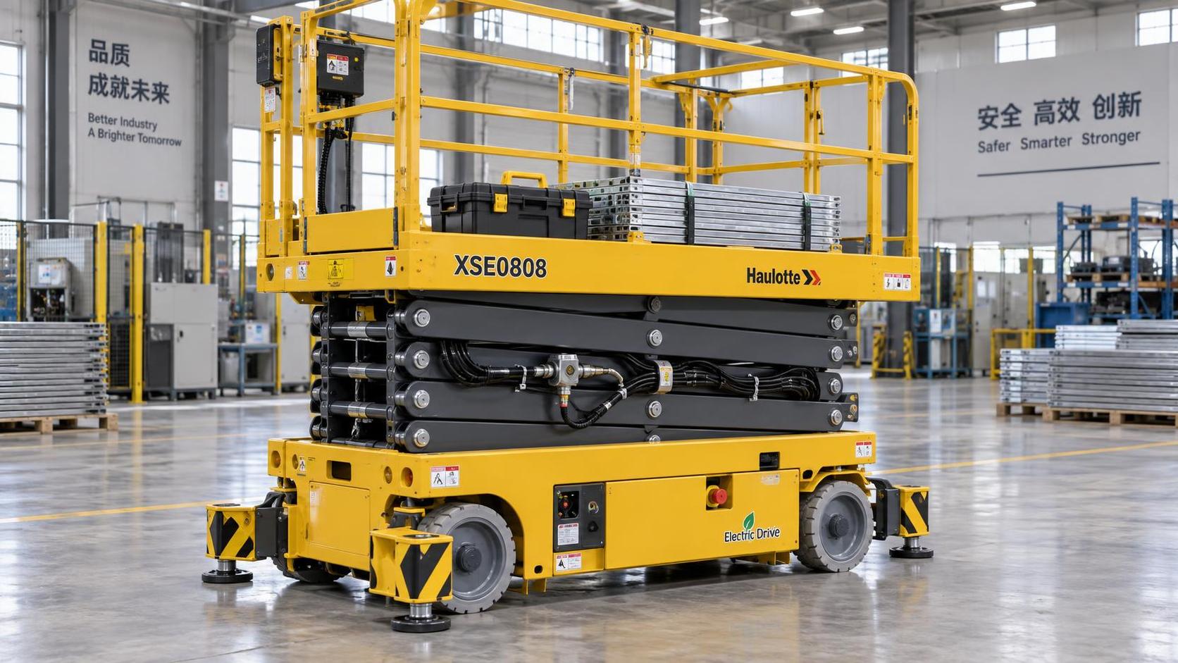 How platform overload protection prevents scissor lift tip-overs