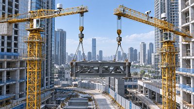 Which construction lifting technology trends can reduce urban site risk?