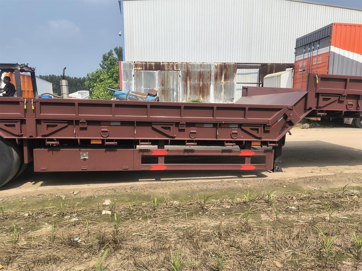 6 Axle 120 Ton Lowbed Semi Trailer