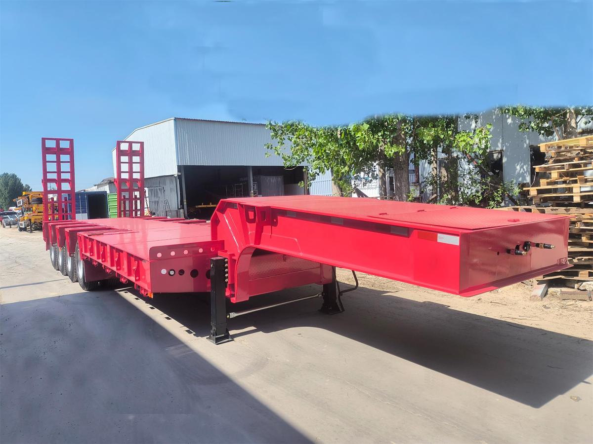 4 Axle Lowbed Semi Trailer 4 Axle Lowbed Semi Trailer