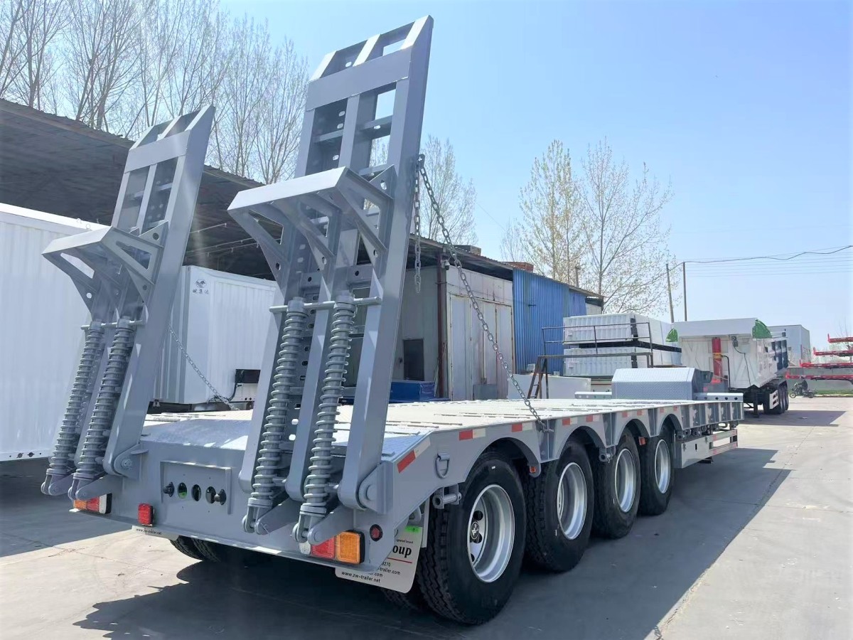 4 Axle 100 Ton Lowbed Trailer