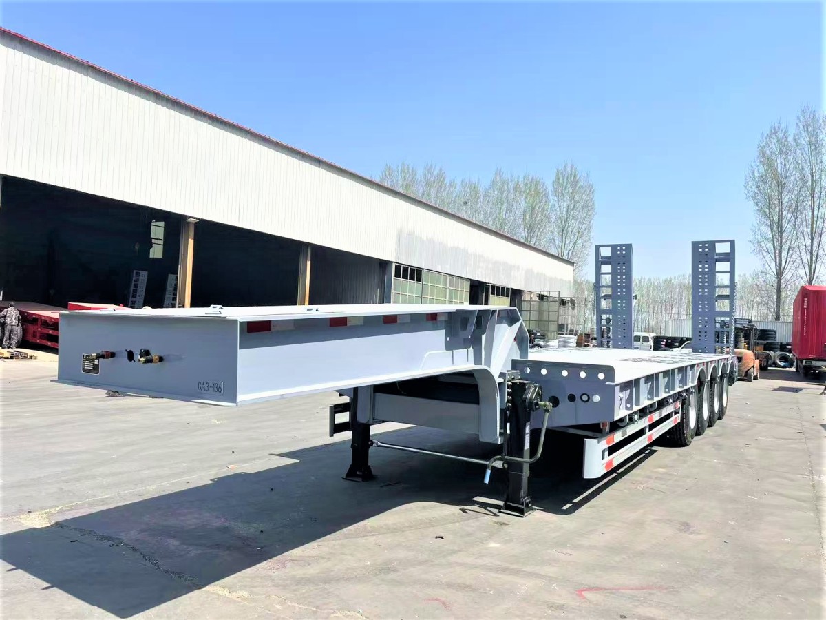 4 Axle 100 Ton Lowbed Trailer