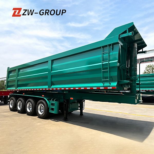 End Dump Semi Trailer