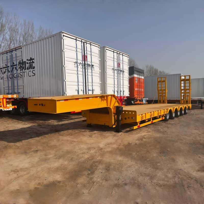5 Axle Lowbed Semi Trailer