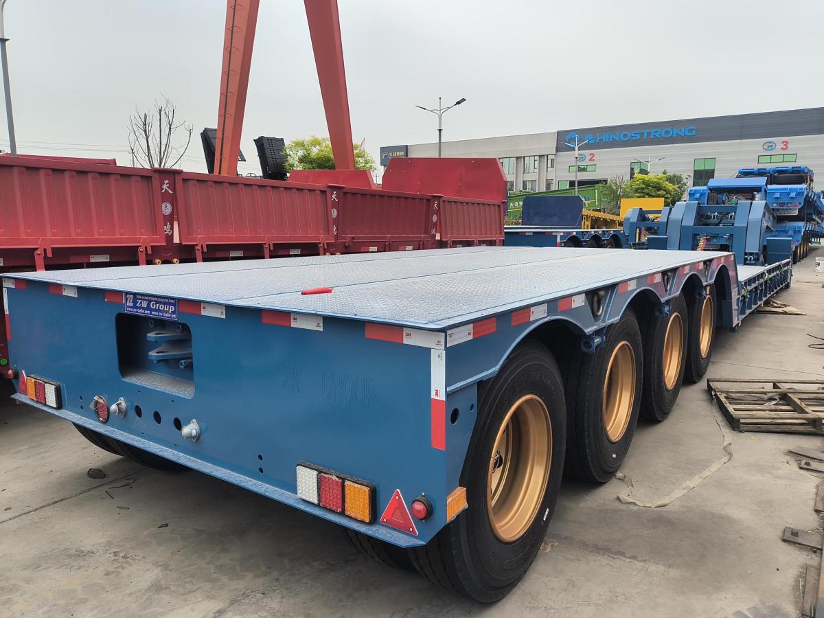 4 Axle RGN Lowbed Trailer 4 Axle RGN Lowbed Trailer
