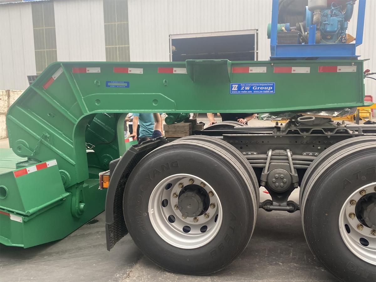 2 Axle RGN Lowboy Trailer