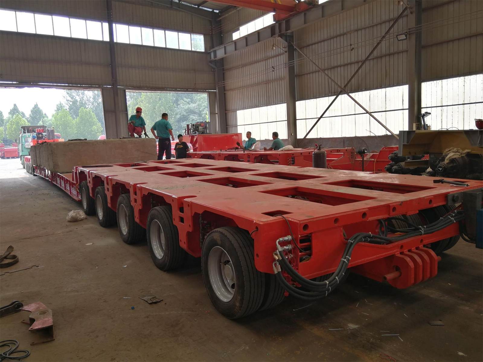 Nicolas Hydraulic Modular Trailer