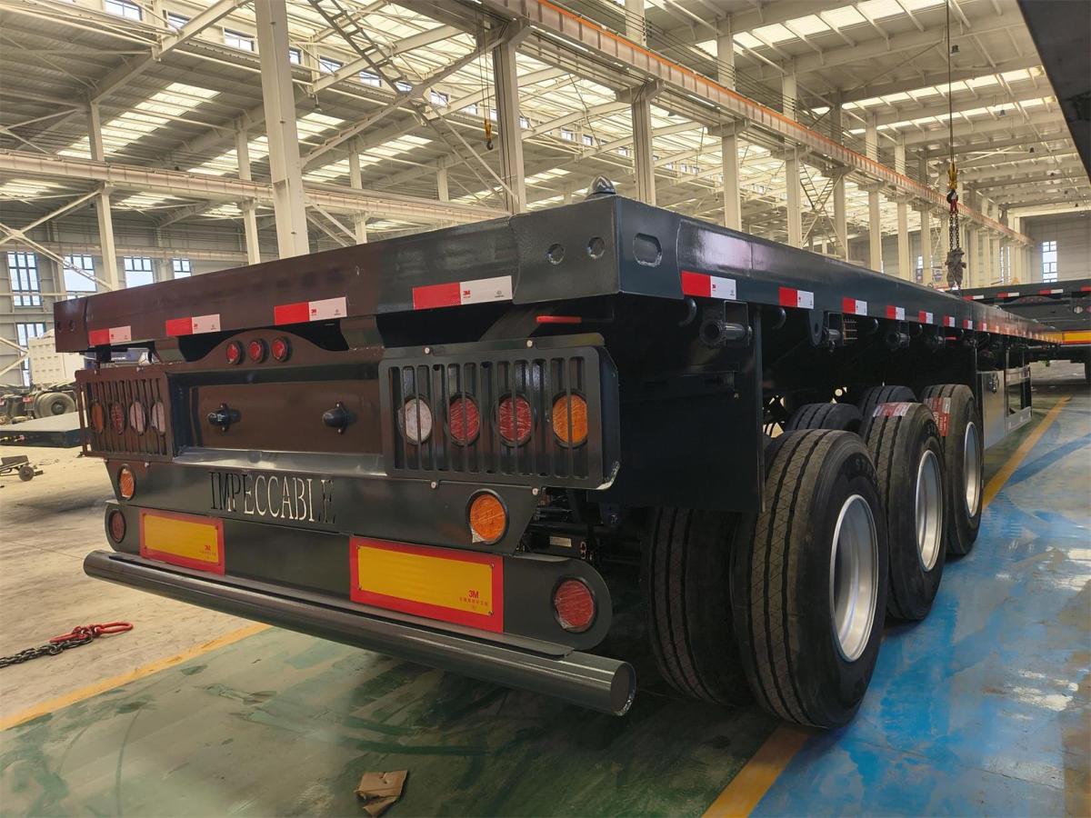 3 Axle Flatbed Semi Trailer 3 Axle Flatbed Semi Trailer