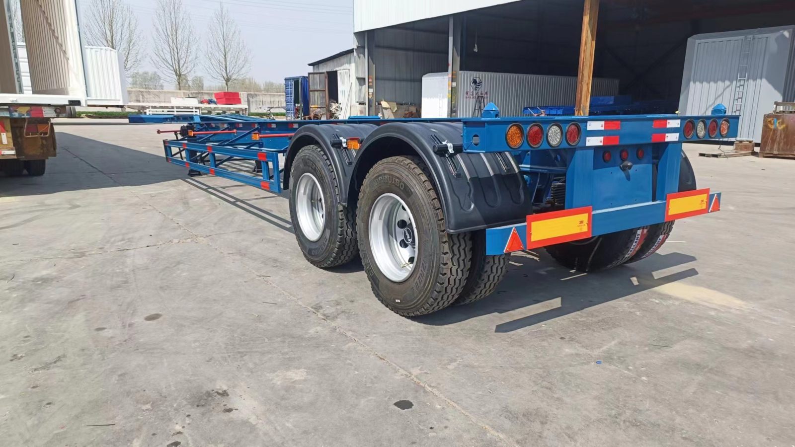 2 Axle Skeletal Semi Trailer