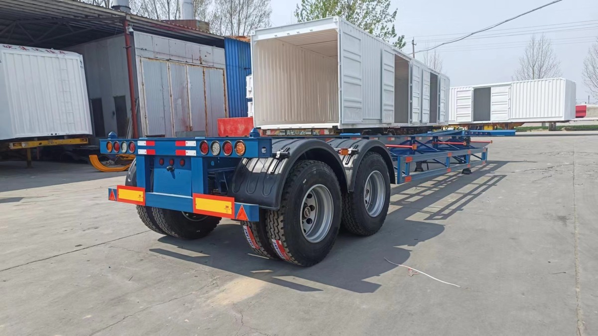 2 Axle Skeletal Semi Trailer