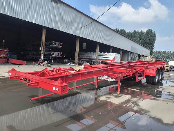 3 Axle Skeletal Semi Trailer