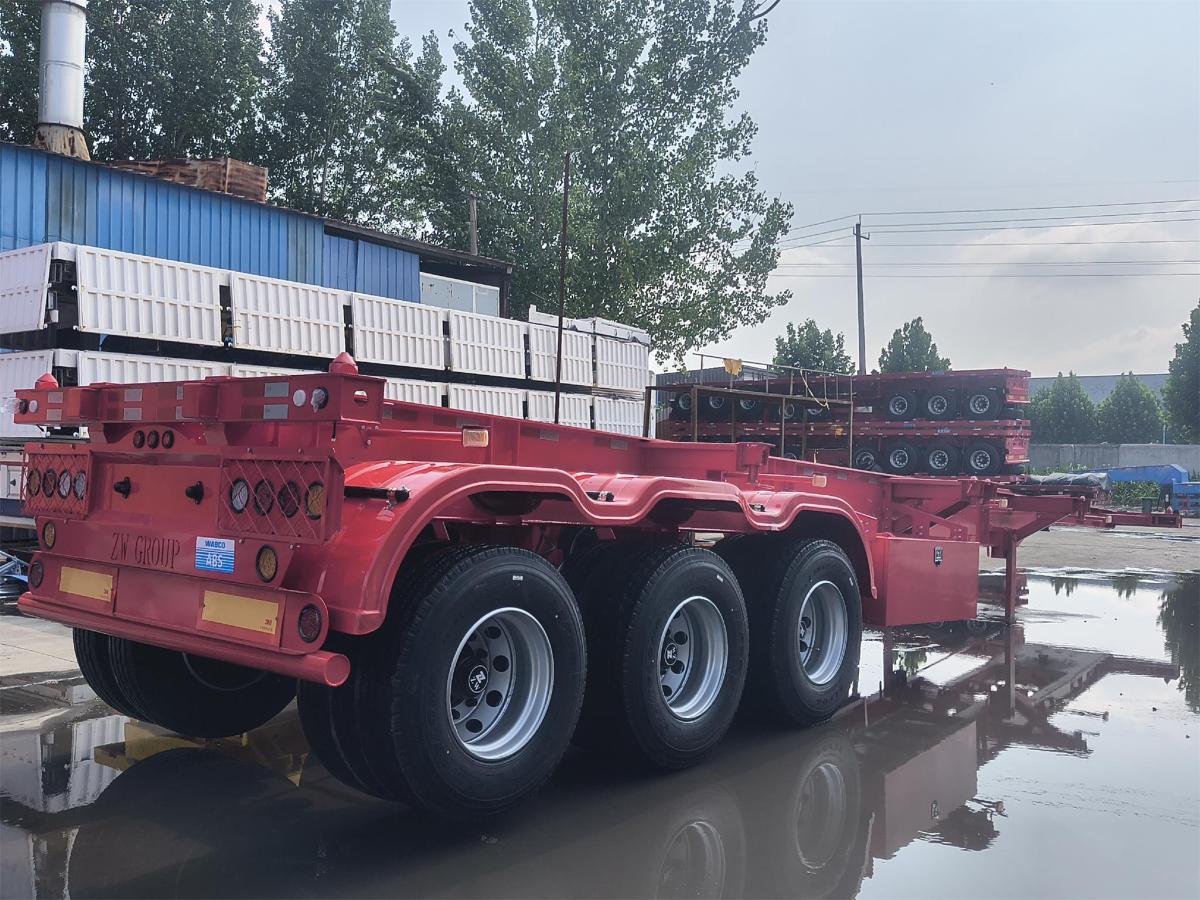 3 Axle Skeletal Semi Trailer