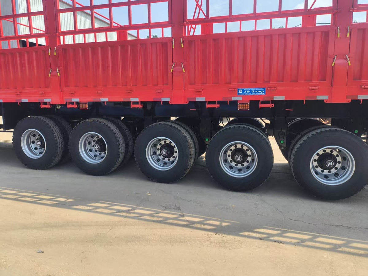 5 Axle Fence Cargo Semi Trailer