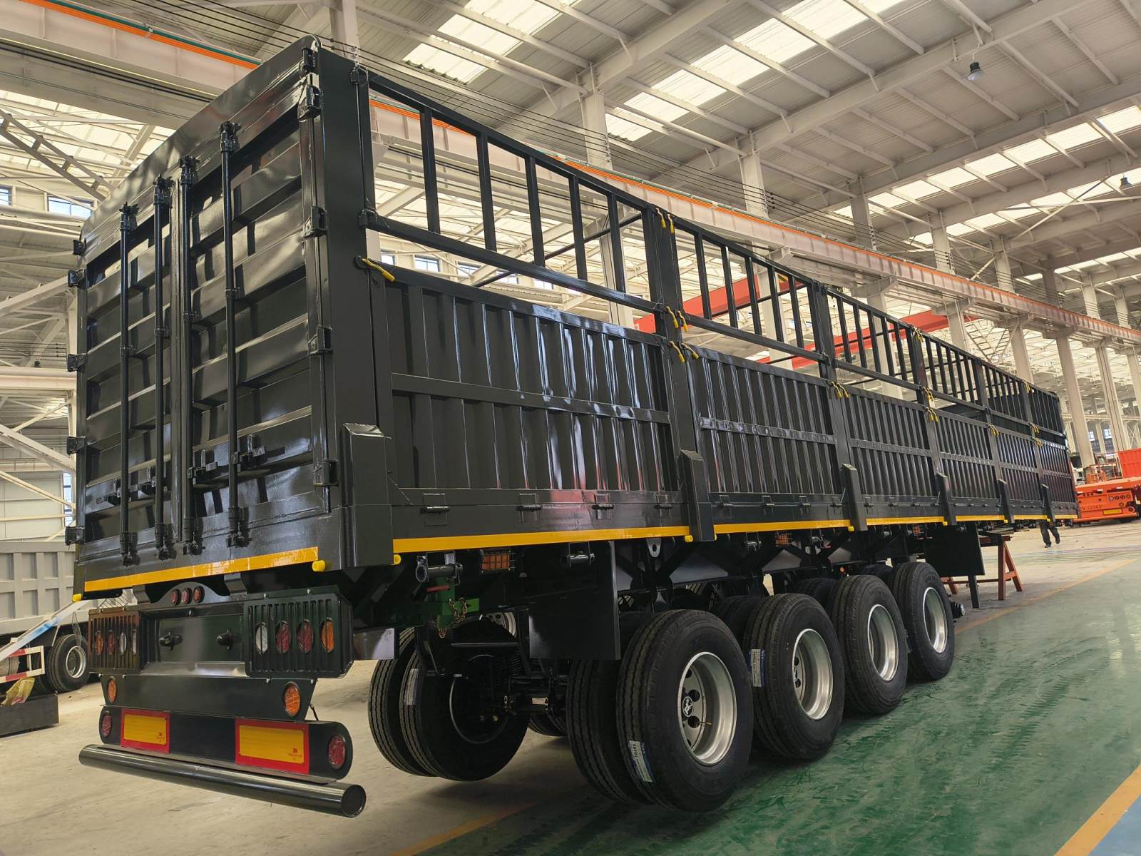4 Axle Fence Cargo Trailer