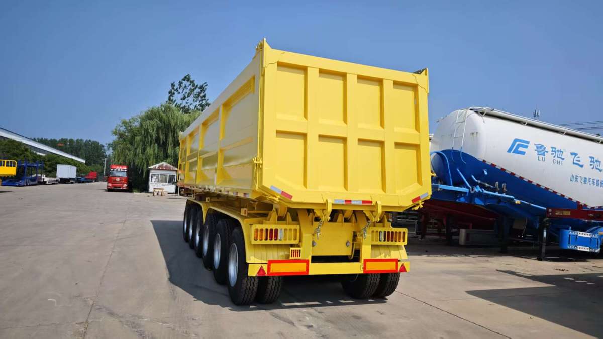 6 Axle Tipper Trailer (5) 6 Axle Tipper Trailer