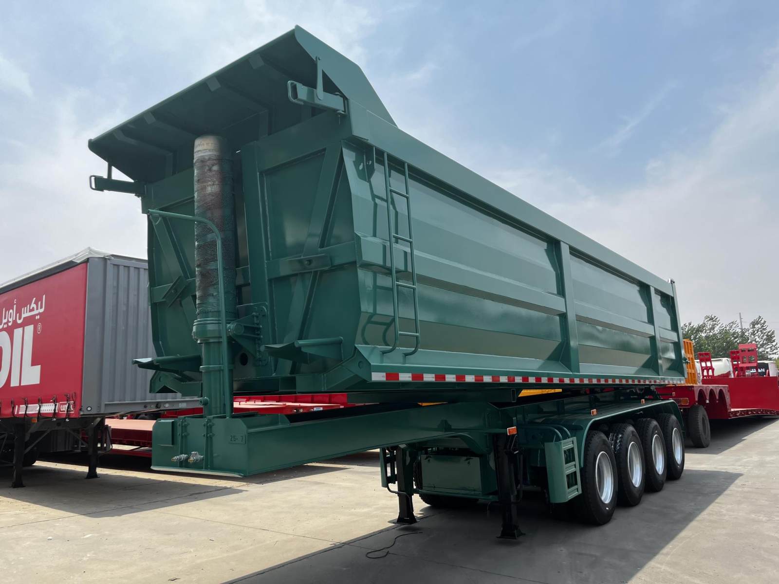 4 Axle Dump Trailer