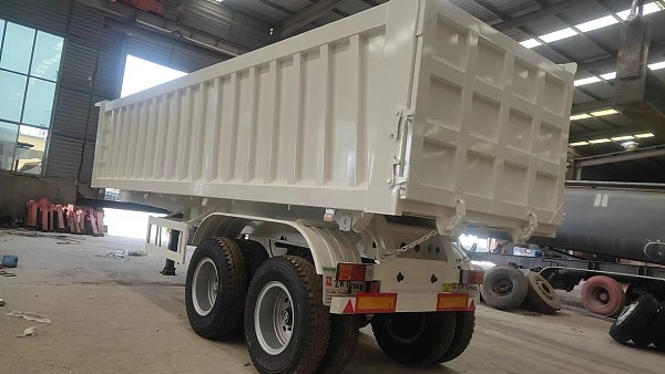 2 Axle Tipper Semi Trailer