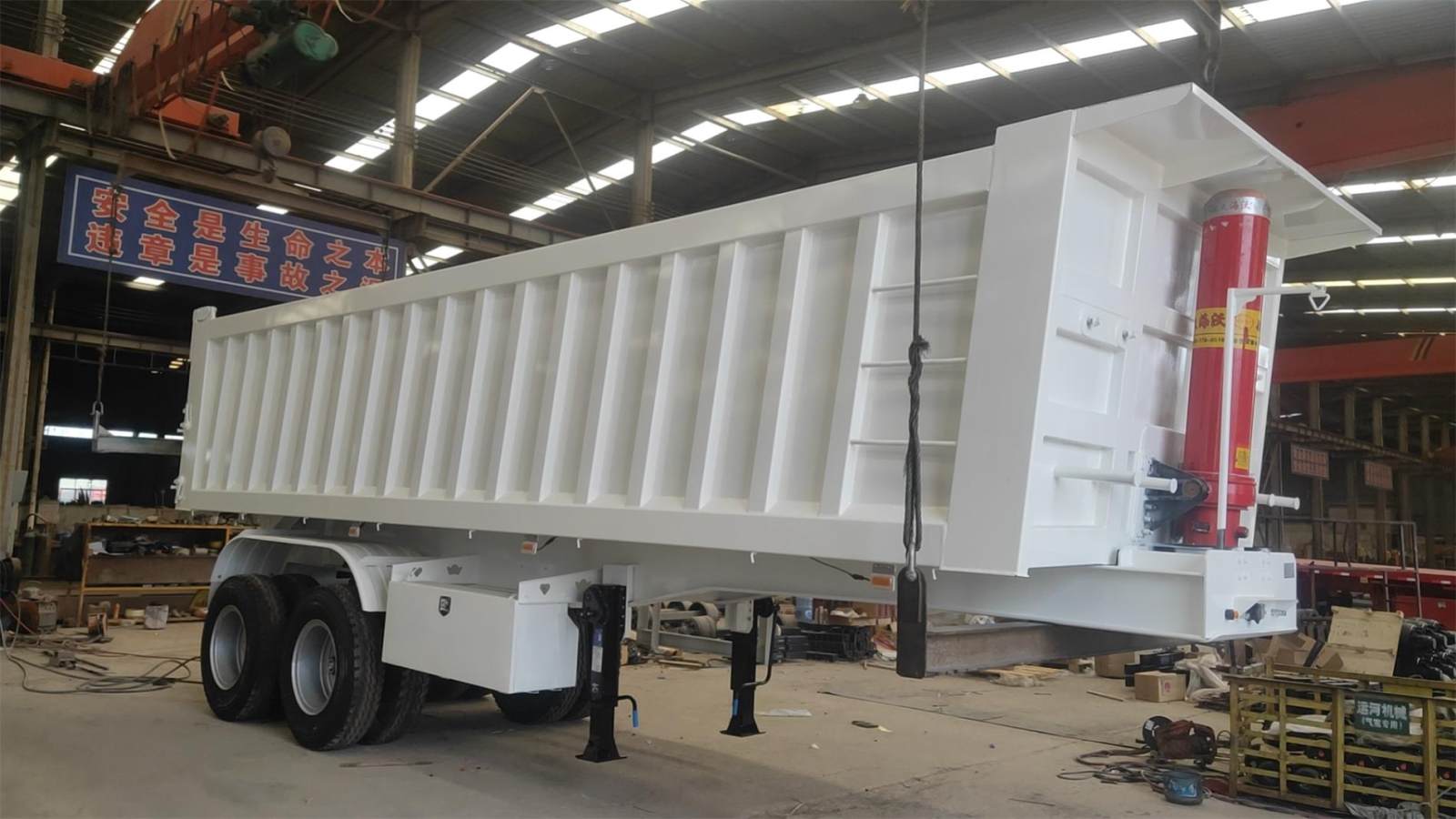 2 Axle Tipper Semi Trailer