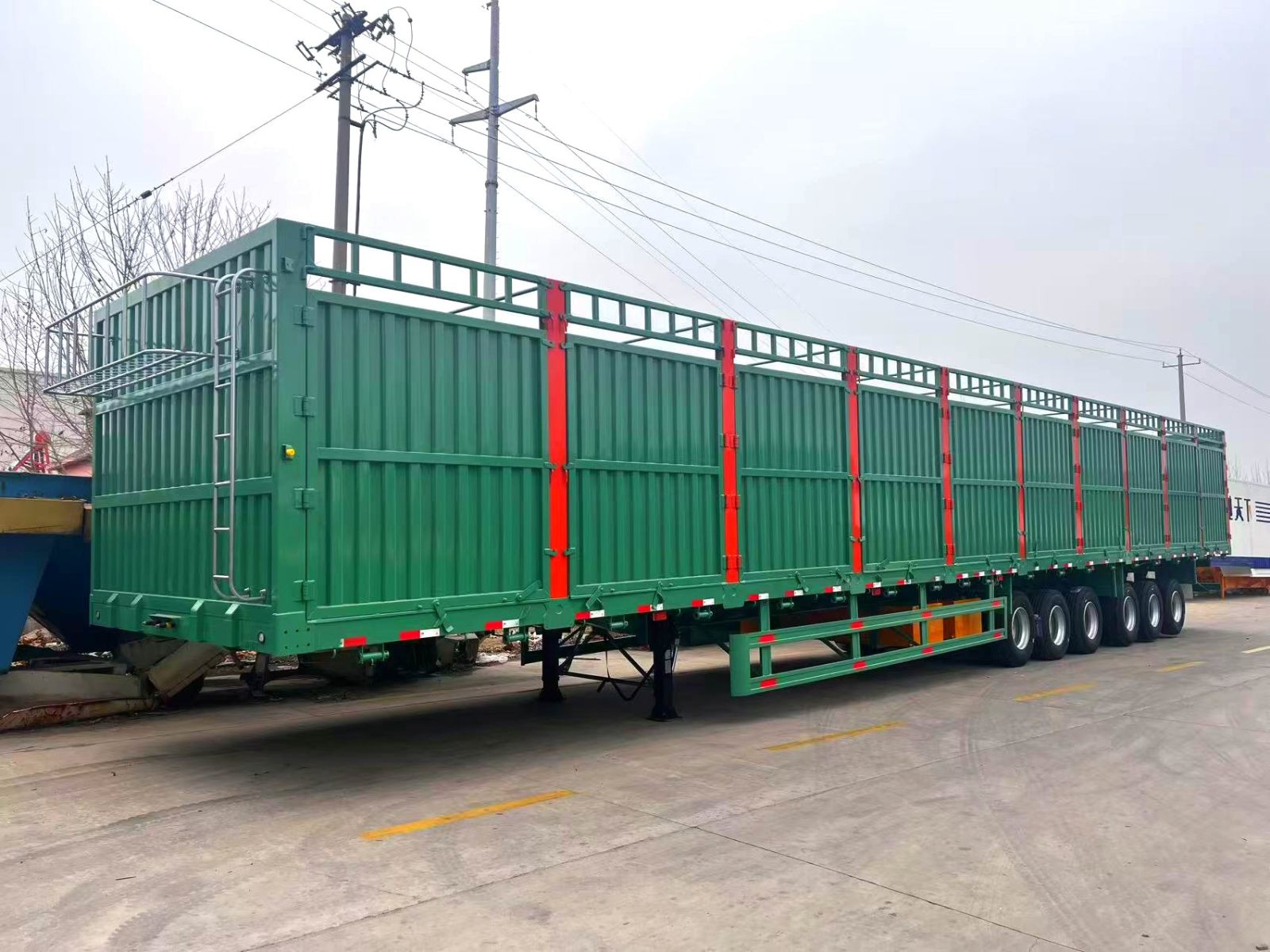 6 Axle Fence Semi-Trailer