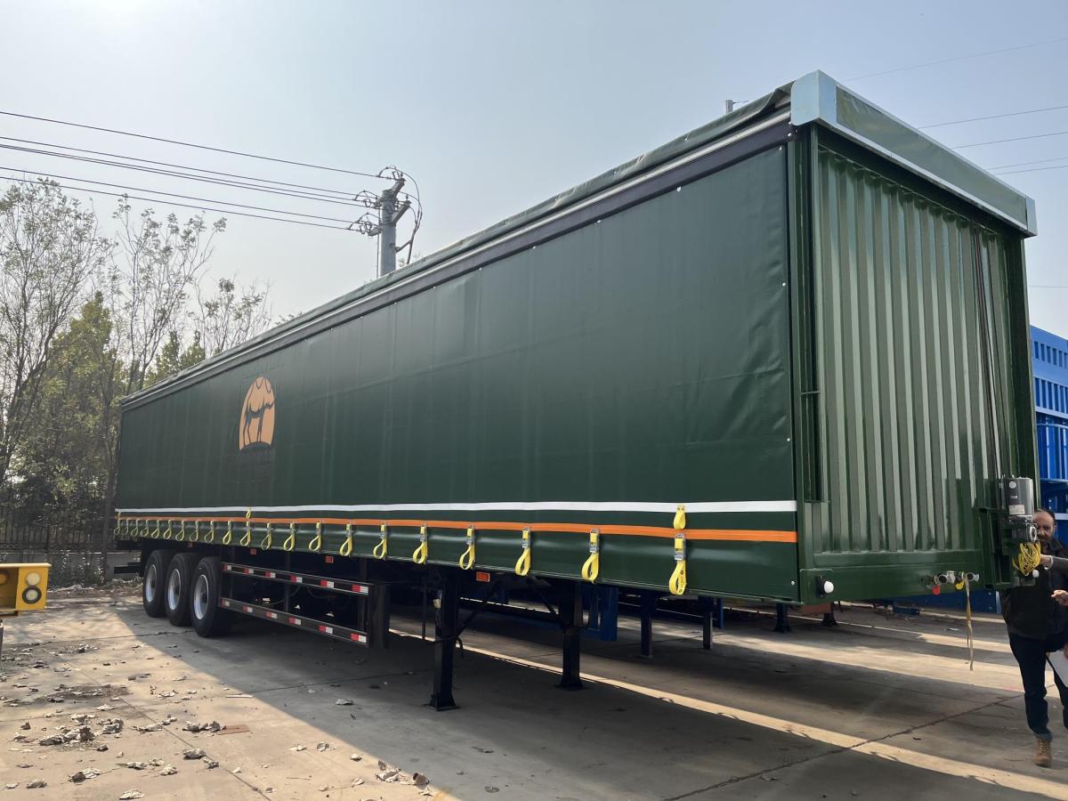 3 Axle Curtain Side Semi Trailer