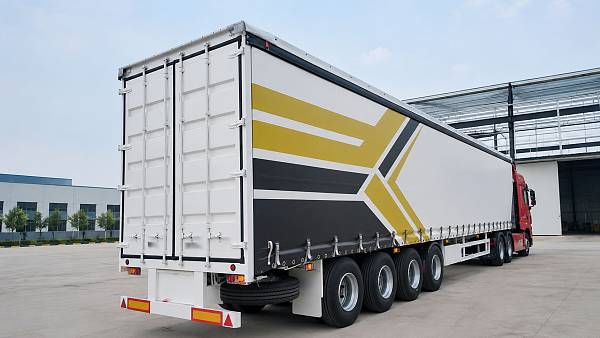4 Axle Curtain Side Trailer