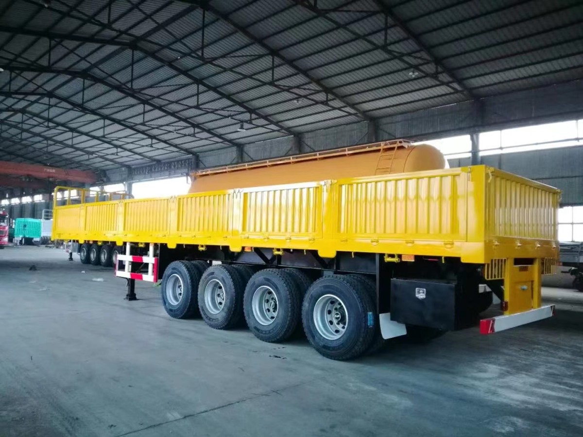 4 Axle Drop Side Semi Trailer 4 Axle Drop Side Semi Trailer