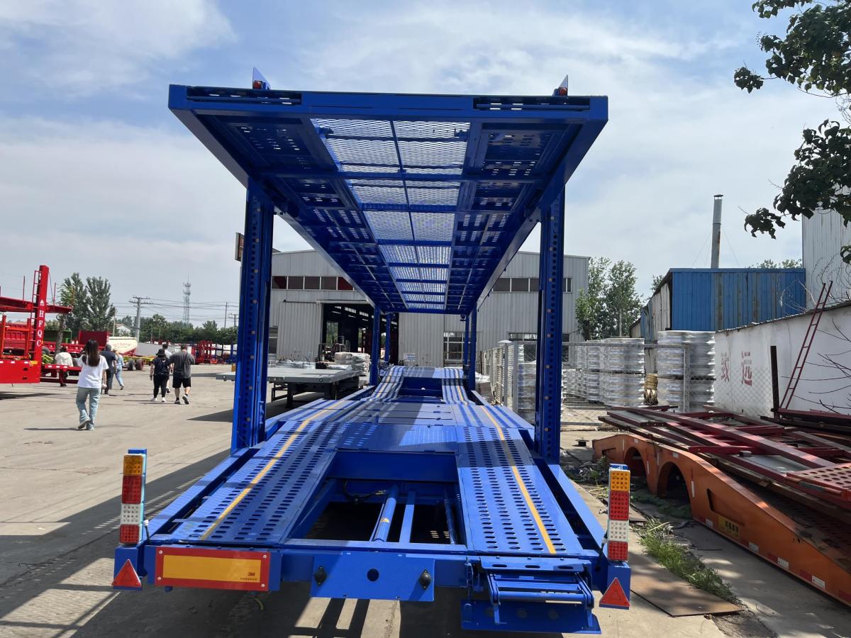 2 Axle Car Carrier Semi Trailer