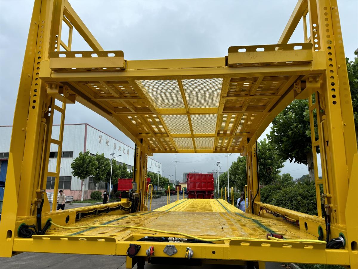 3 Axle Car Carrier Semi Trailer