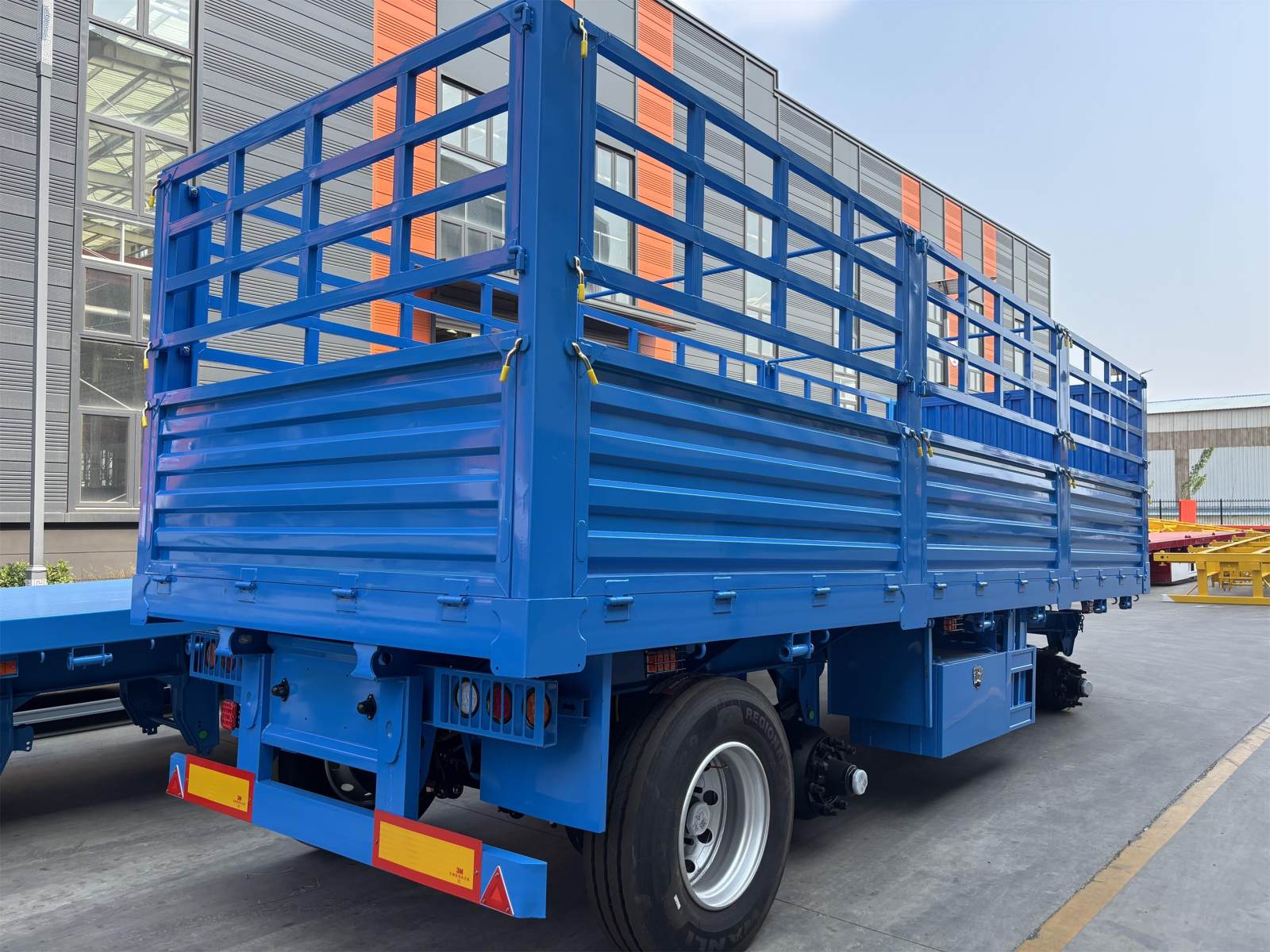 3 Axle Full Drawbar Fence Trailer