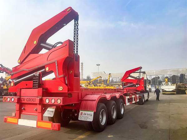 Container Side Loader Trailer