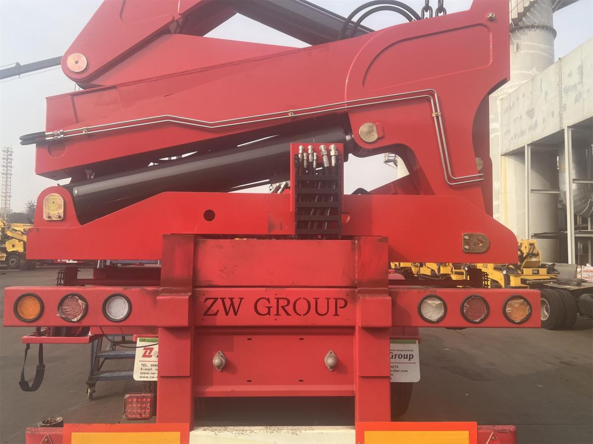 3 Axle Container Side Loader Semi Trailer