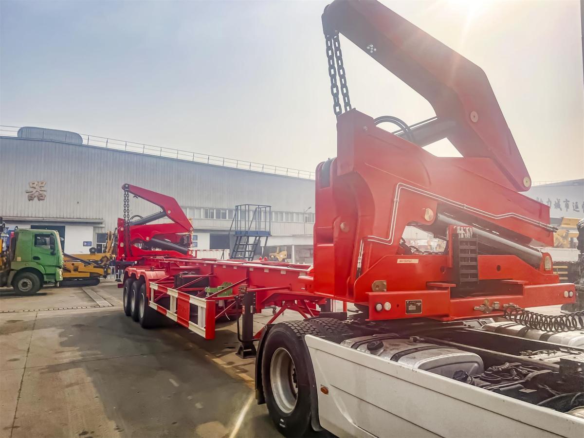 3 Axle Container Side Loader Semi Trailer