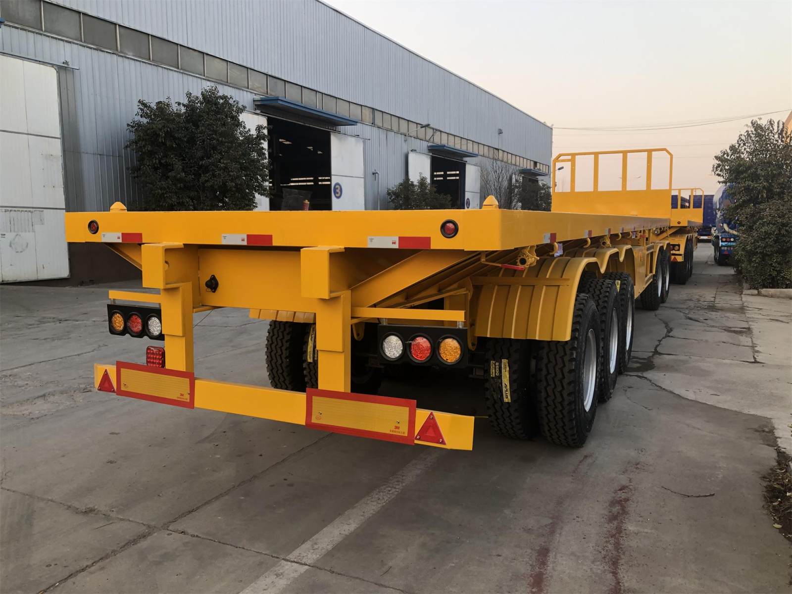 3 Axle Superlink Flatbed Semi Trailer