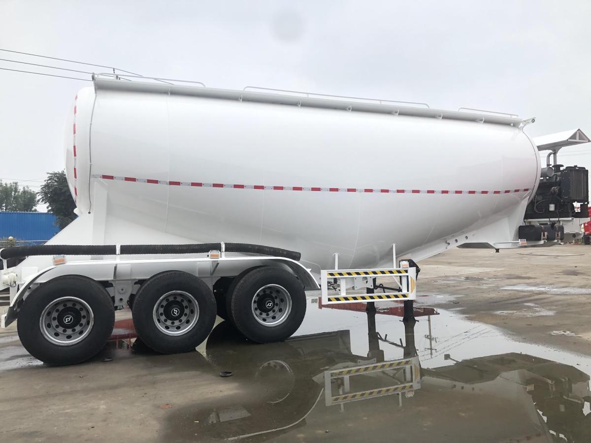 3 axle 40 ton cement powder tanker trailer