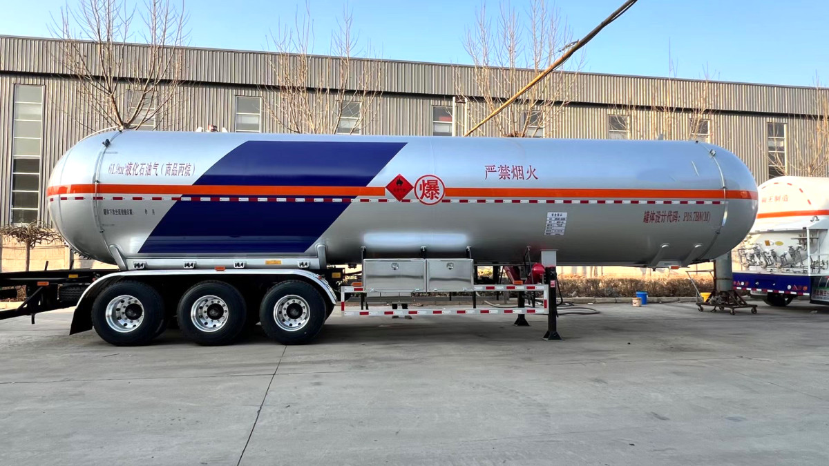 61.9m³ Propane transport Tanker Trailer 61.9m³ Propane transport Tanker Trailer