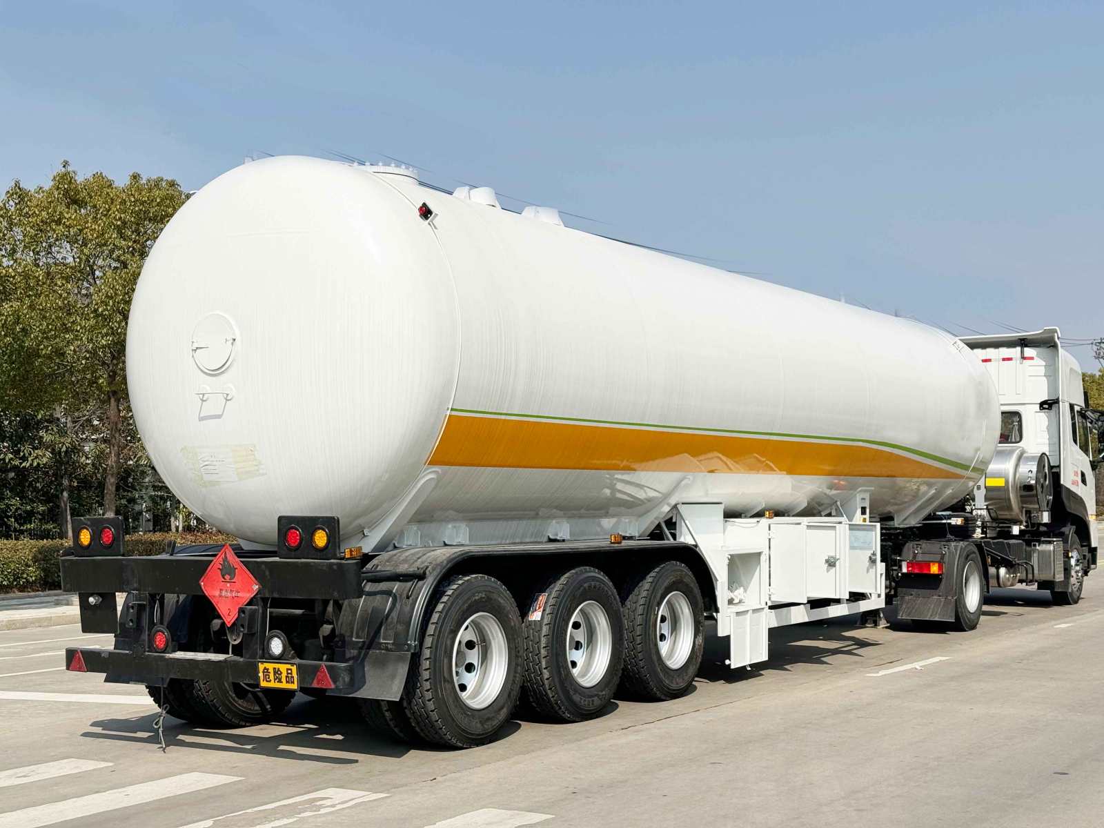 LPG Transport Semi Trailer