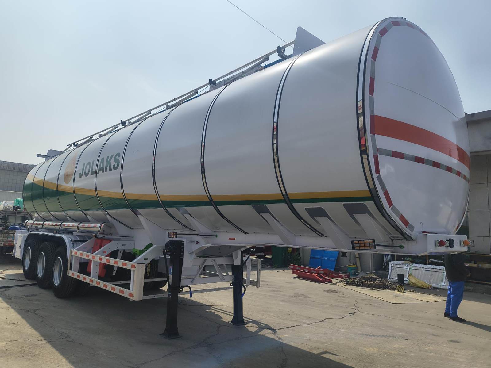 3 Axle Asphalt Tanker Semi Trailer