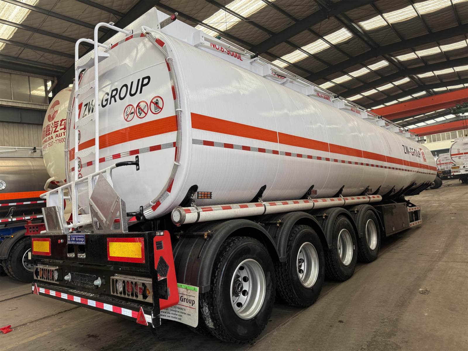 4 Axle Fuel Tank Trailer