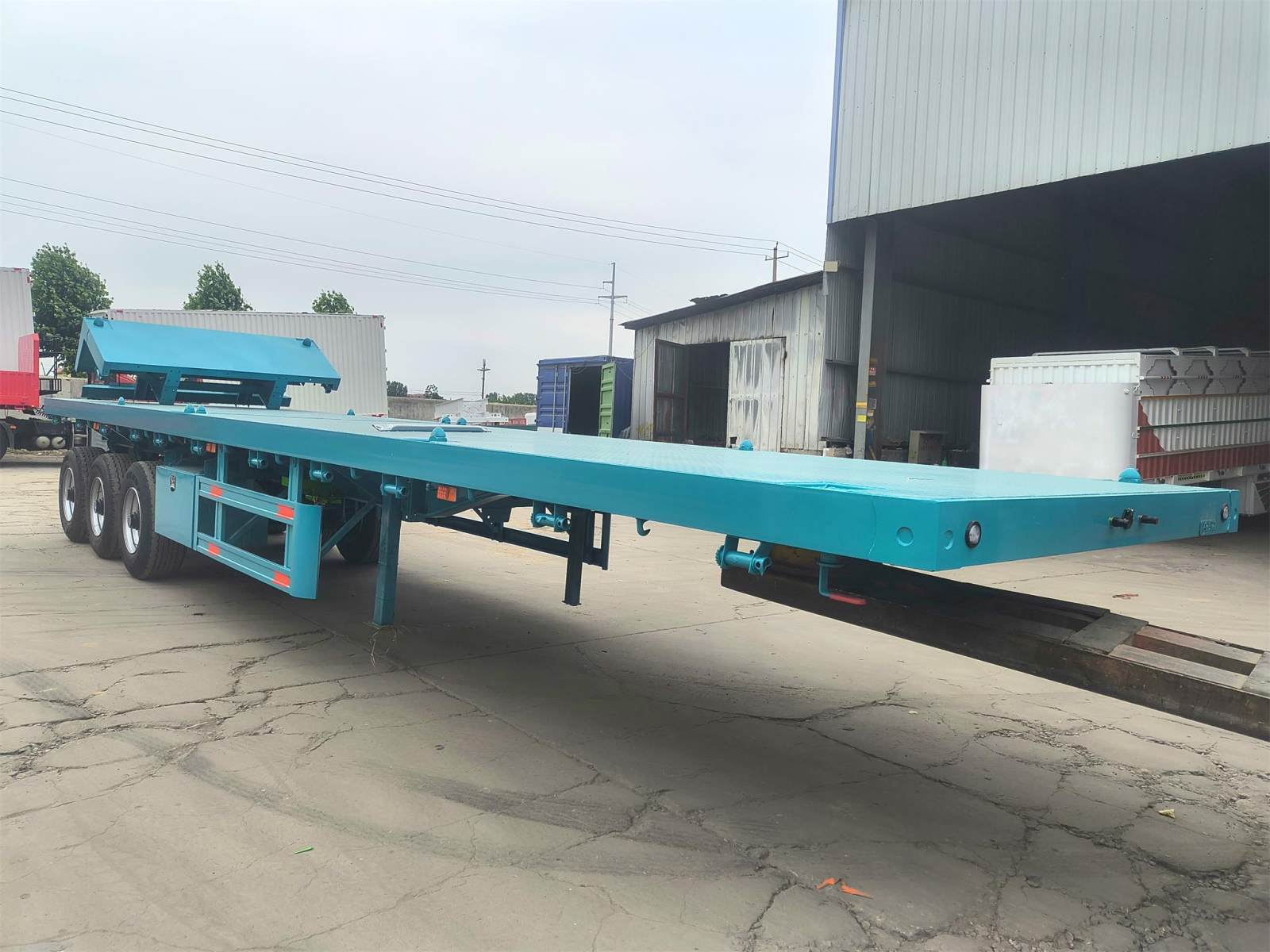 Wholesale 3 Axle Flatbed Trailer