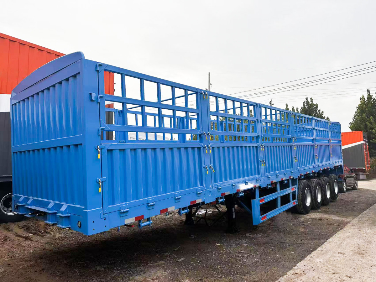 4 Axle Fence Cargo Semi Trailer