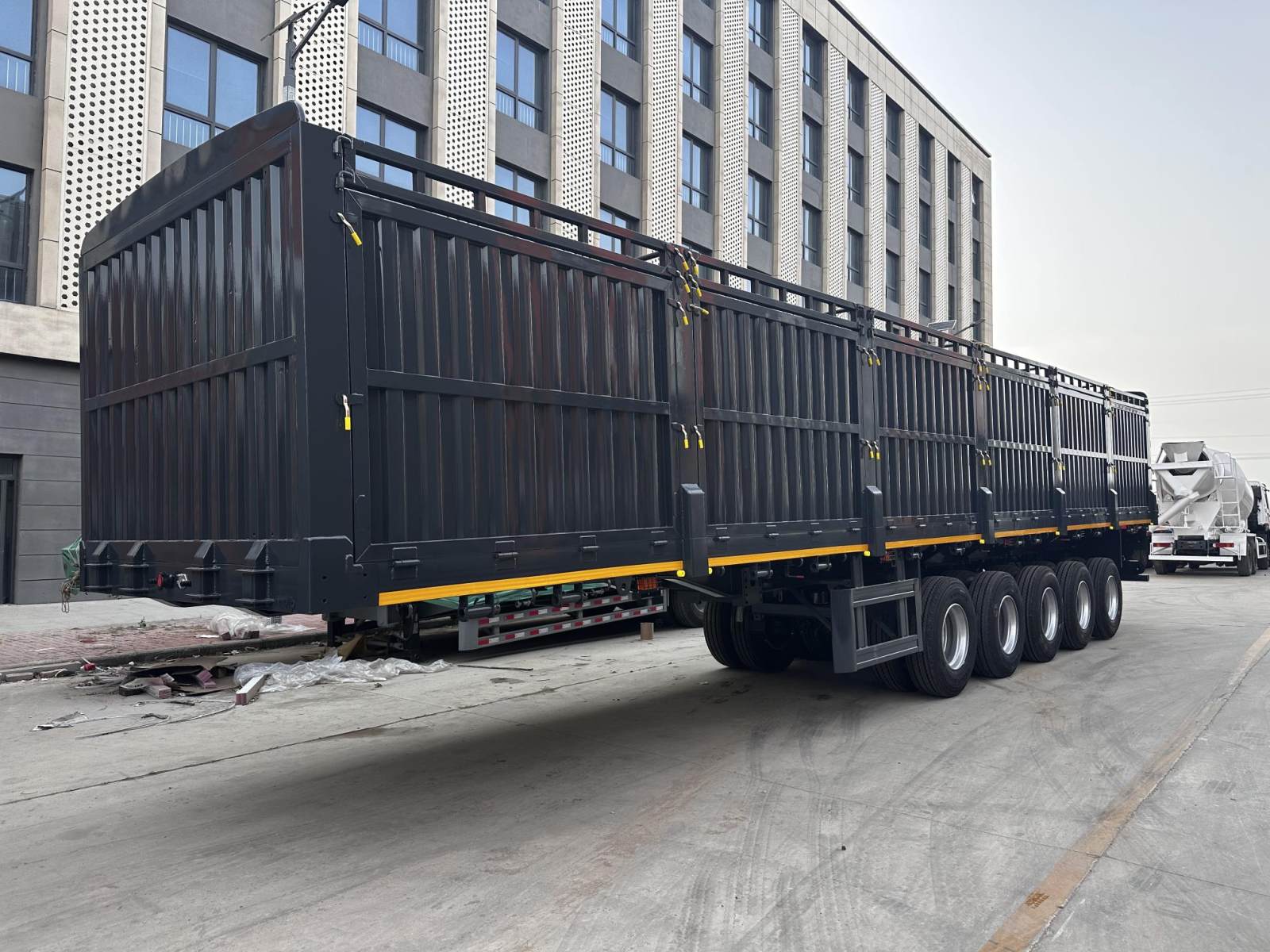 5 Axle Cargo Transport Fence Semi Trailer