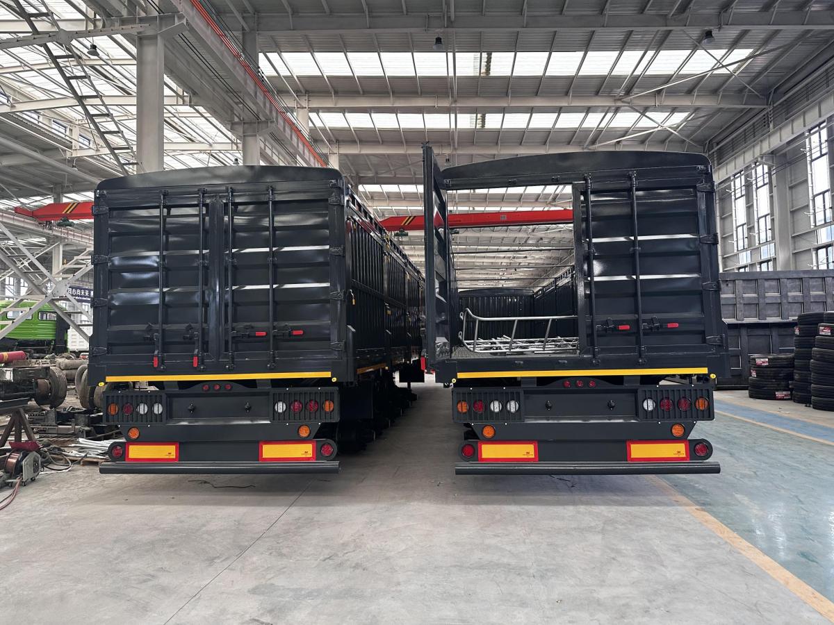 5 Axle Cargo Transport Fence Semi Trailer