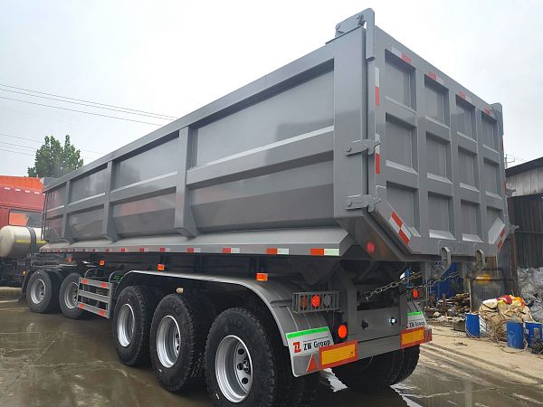 3 Axle Rear Dump Semi Trailer