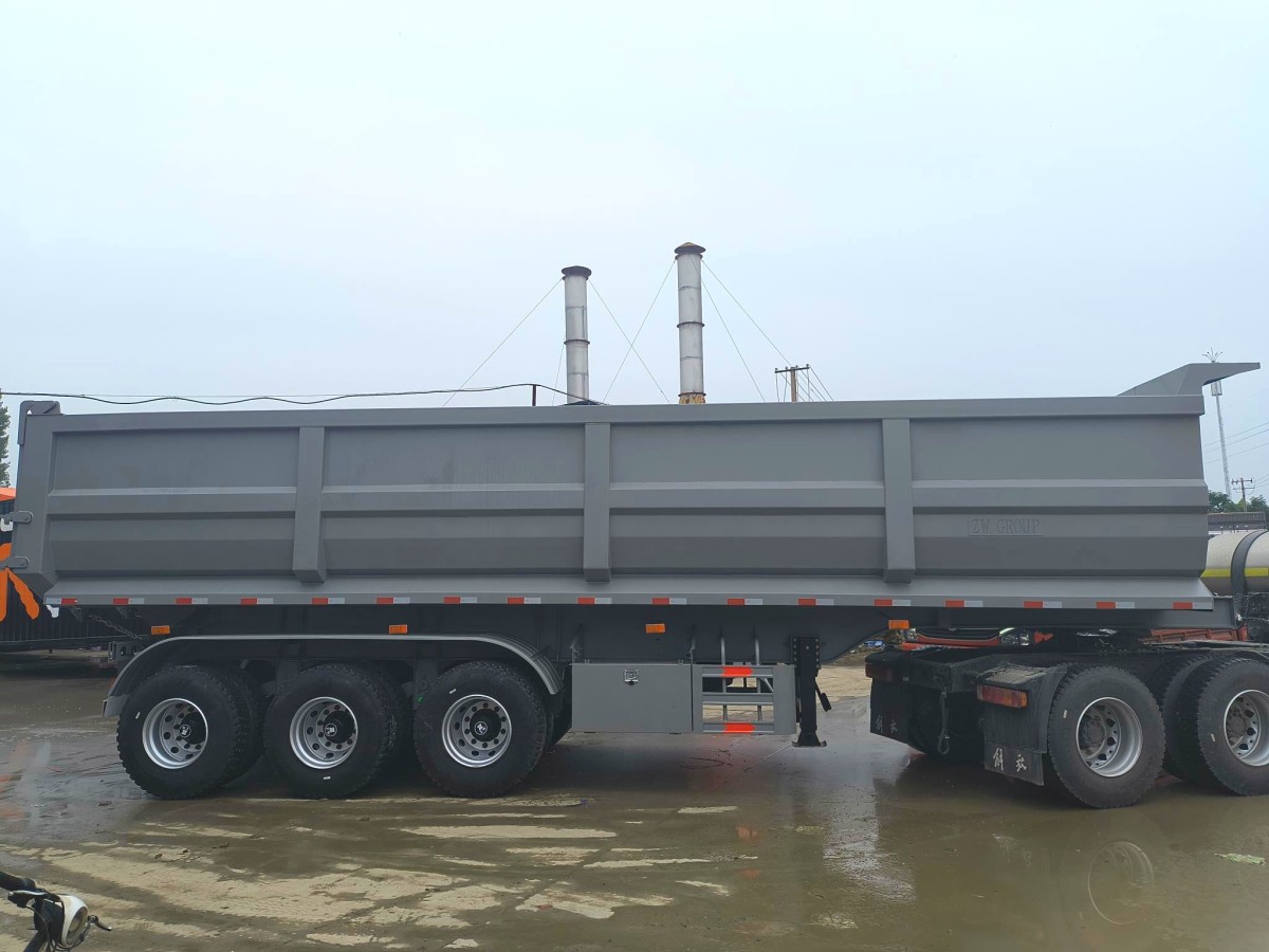 3 Axle Rear Dump Semi Trailer