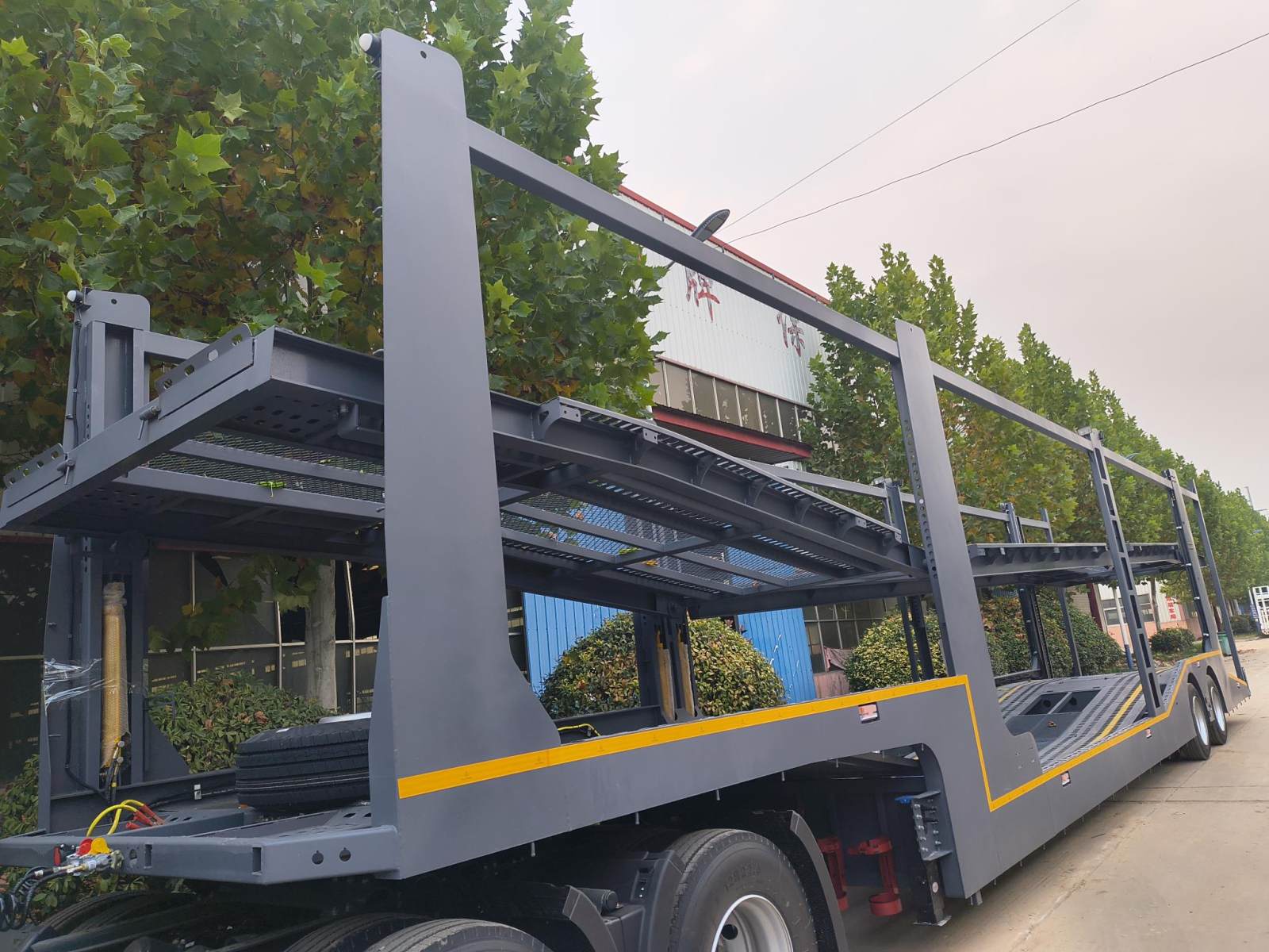 2 Axle Car Hauler Trailer