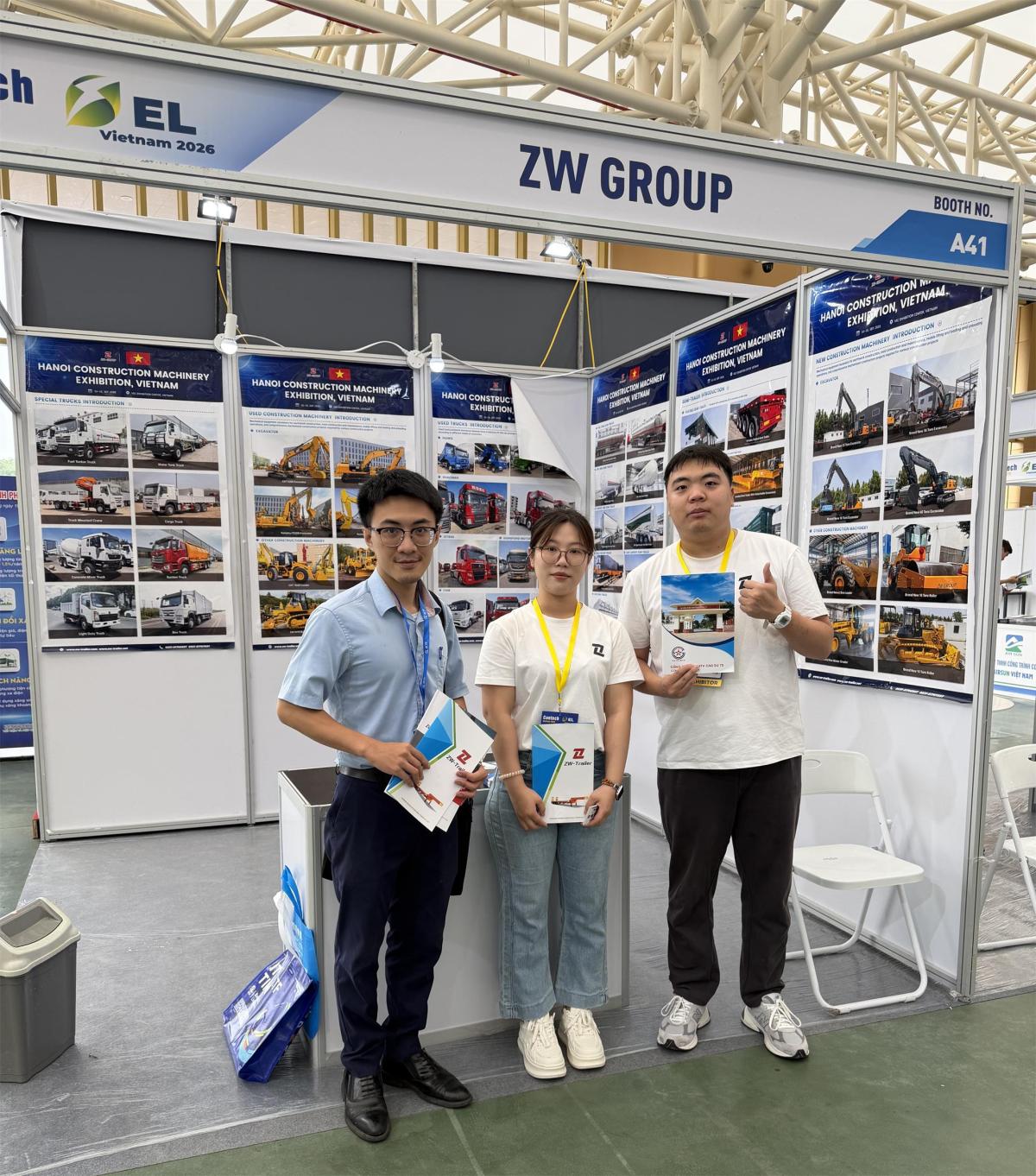ZW Group Shines at the 2026 Vietnam Contech Vietnam Exhibition